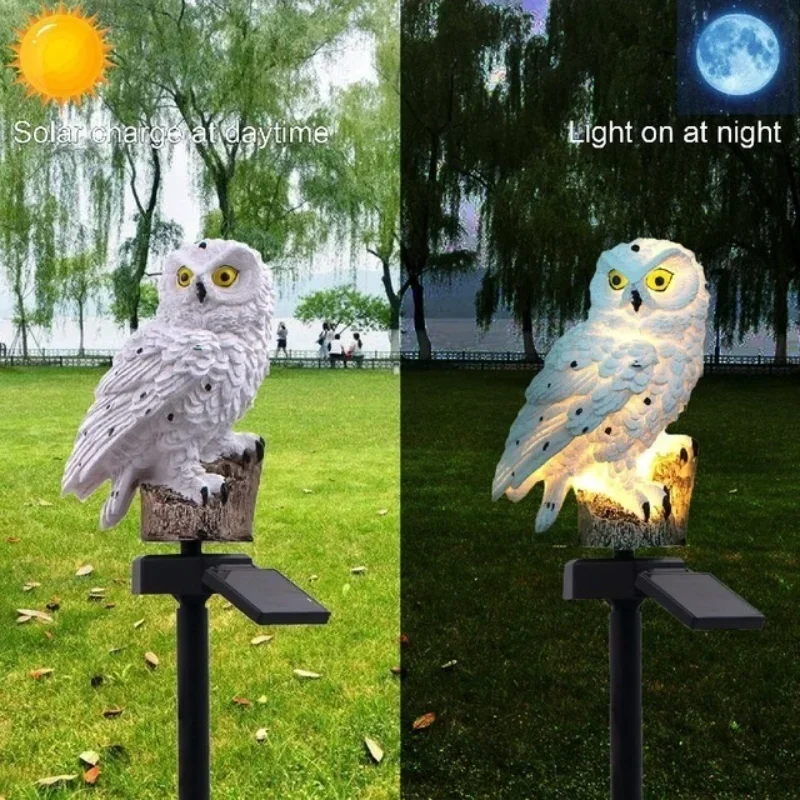 Outdoor Lighting Led Fixtures - Eule Lichter im Freien solar betriebene