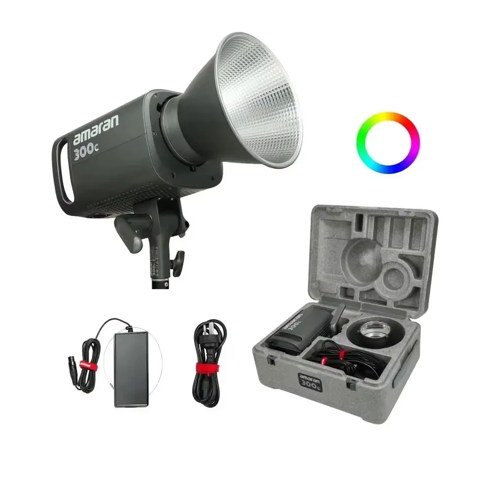 Outdoor Lighting Video Shooting - Aputure Amaran 300C RGB-Videoleuchte Bowens Mount