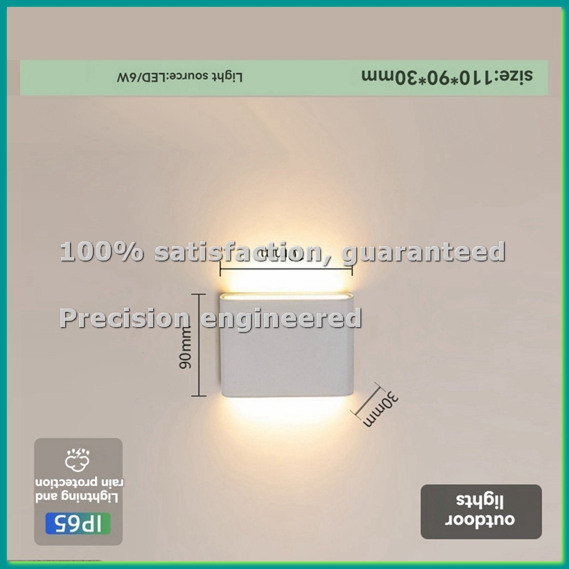 Outdoor Lighting Led Fixtures - LED-Wandleuchte Wasserdichte Außenwandlampe Innenbeleuchtung Wohnzimmer Schlafzimmer