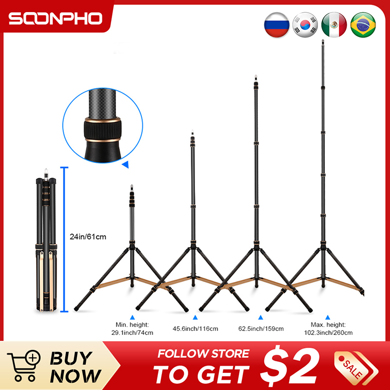 Soonpho 2,2 2,7 m Stativ LS-25 – Outdoor Lighting Video Shooting Bewertung und Preis