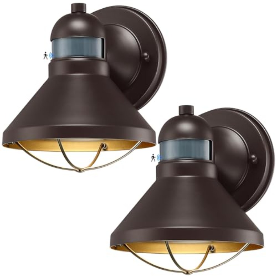 2er-Pack Bewegungssensor Außen – Outdoor Lighting Led Fixtures Bewertung und Preis