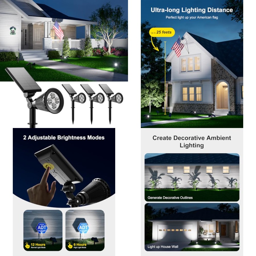 Solar-Außenstrahler Wasserdich – Outdoor Lighting Tree Bewertung und Preis