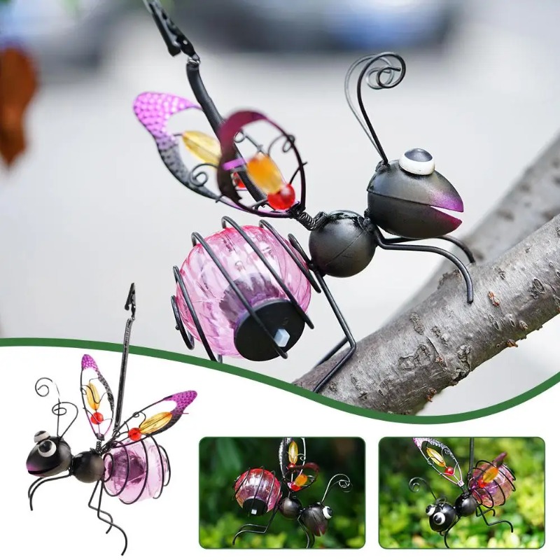 Solarbetriebene Insektenstatue – Outdoor Lighting Tree Bewertung und Preis