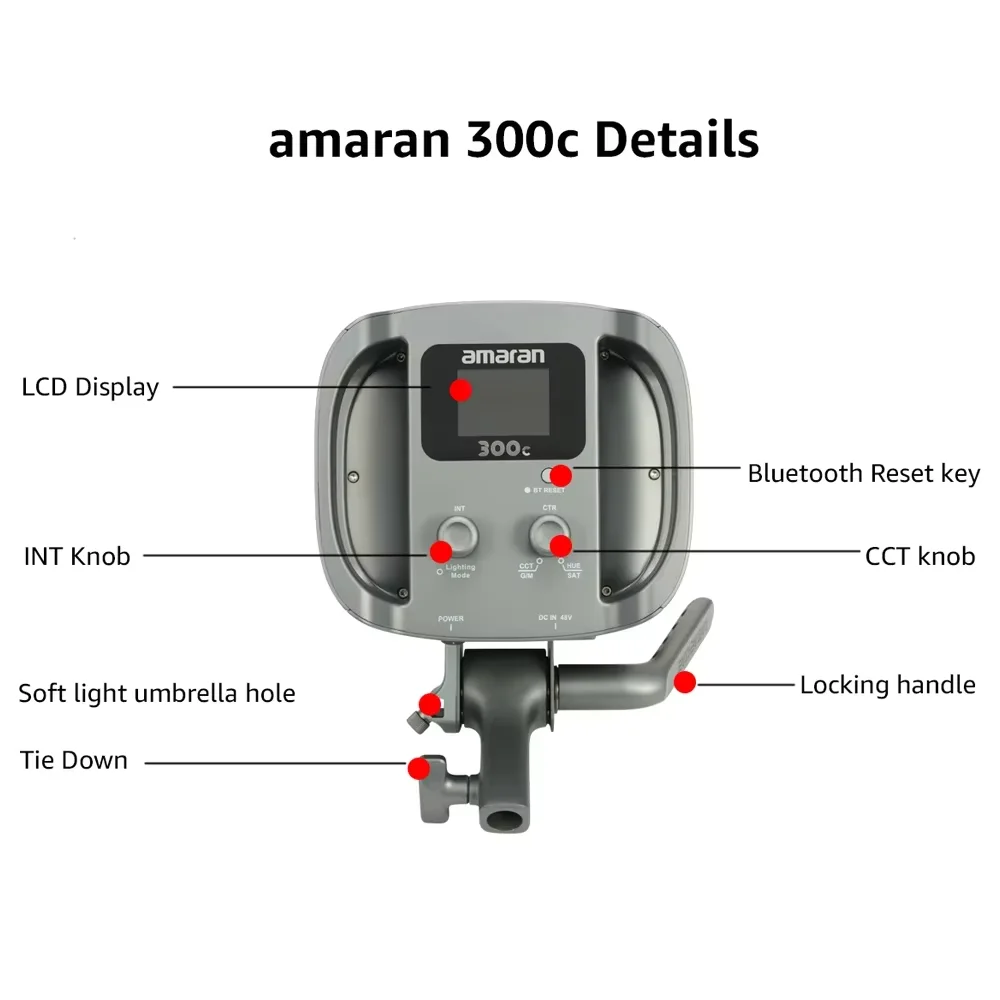 Aputure Amaran 300C RGB-Videol – Outdoor Lighting Video Shooting Bewertung und Preis