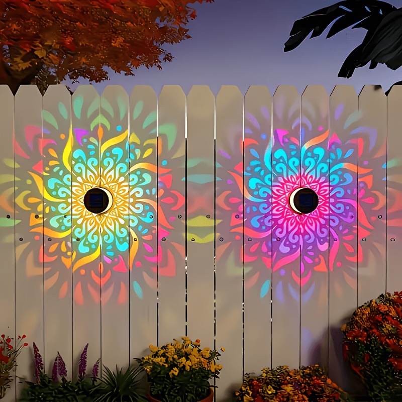 Solar-LED-Wandleuchte Mandala- – Outdoor Lighting Led Fixtures Bewertung und Preis